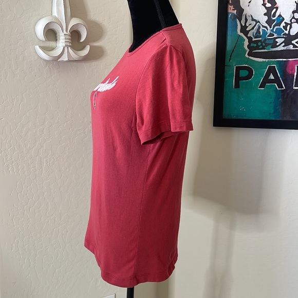 Cute NFL For Her Arizona Cardinals Red Tee Shirt Size Large - Picture 2 of 12